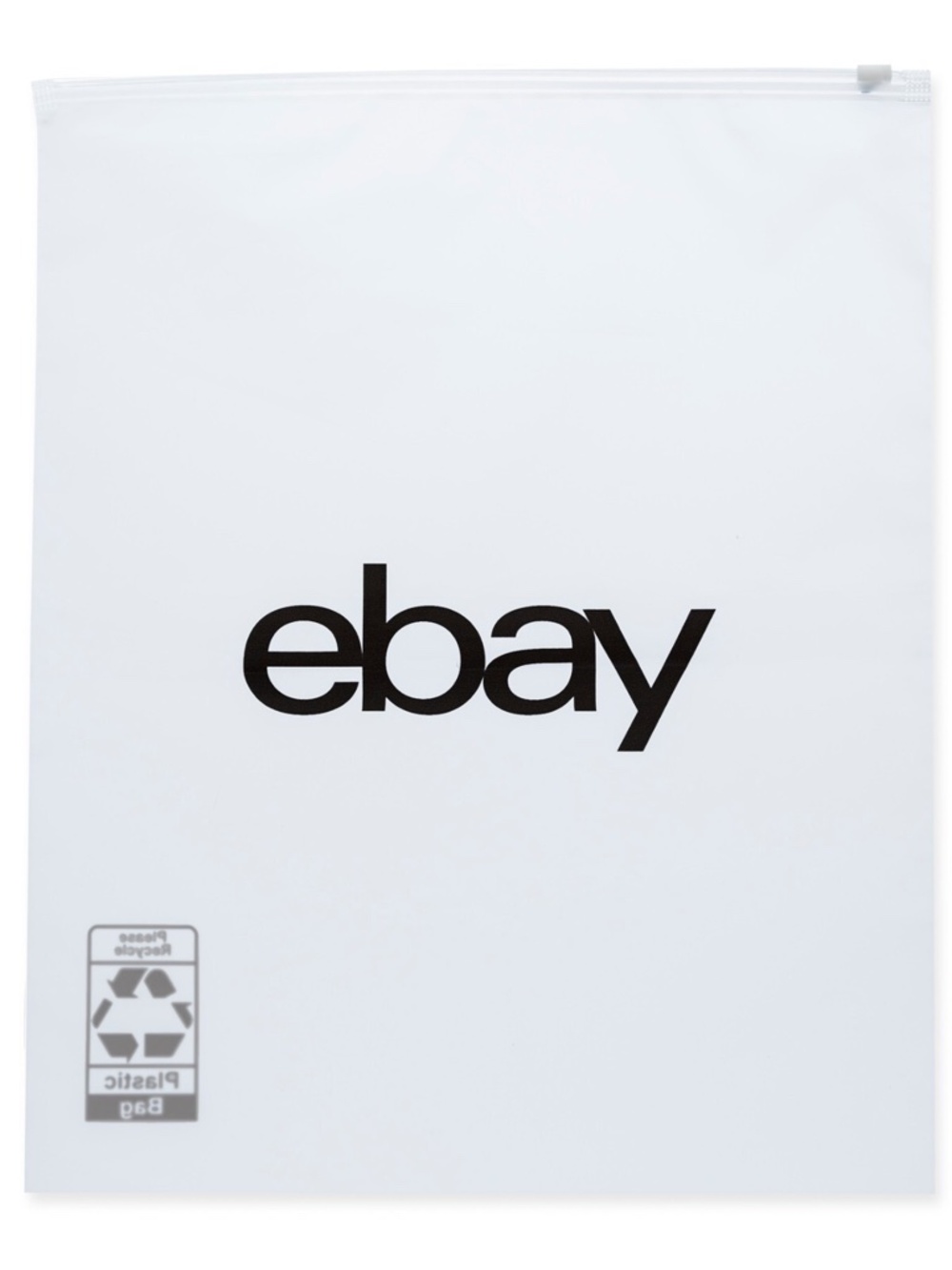 12" x 15" Frosted Zipper Clothing Bag 50 Count